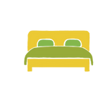 Symbol für Doppelbett