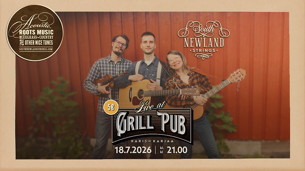 Grill Pub Karjaa, Karis | 18.7.2026 21.00 | 5€