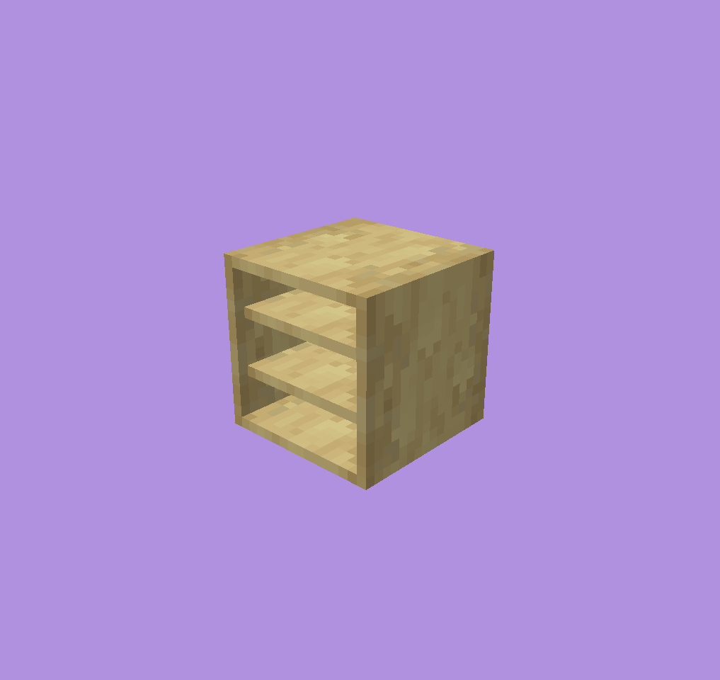 Wood Doubled Shelf