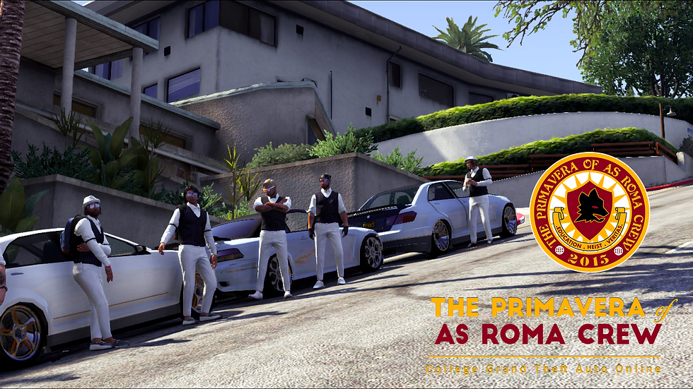 The Primavera Of As Roma Crew