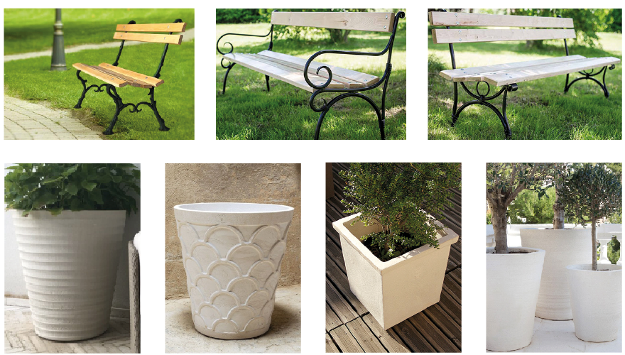 Proposition de mobilier de type Art déco