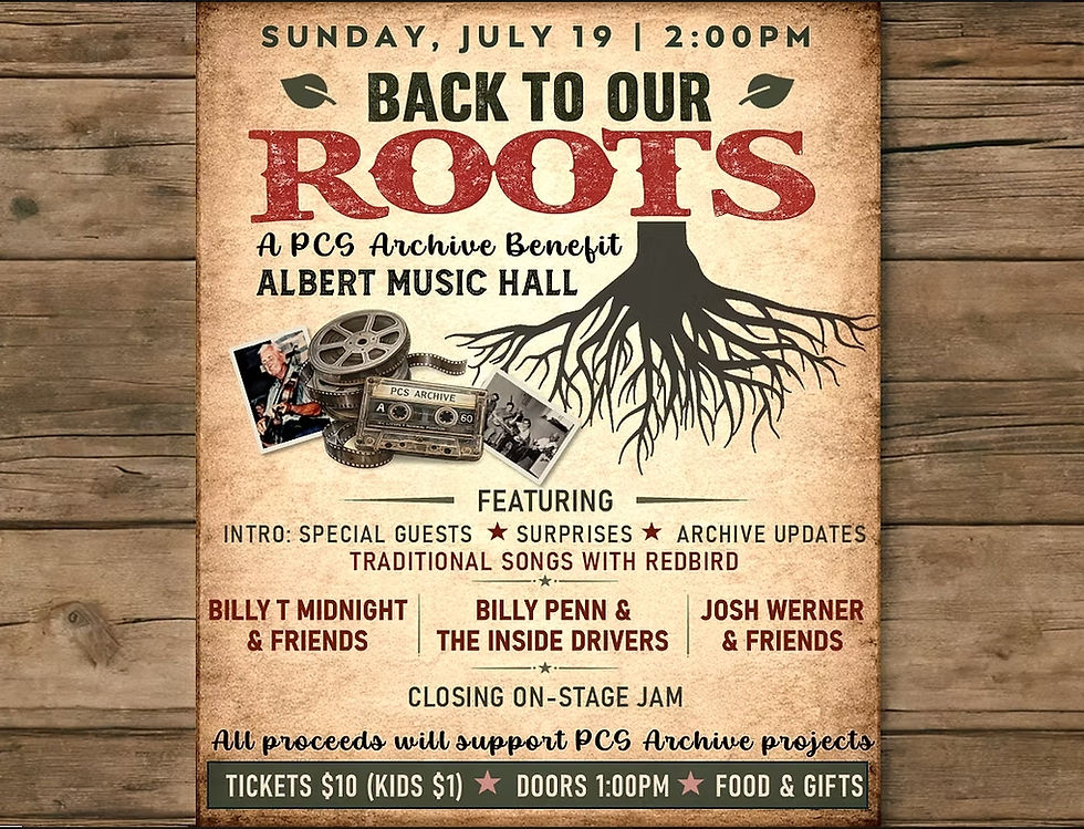 Albert Hall "Back to our roots" benefit