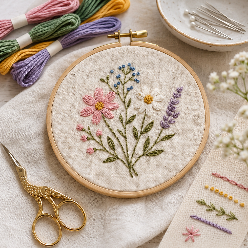 Beginners Hand Embroidery course