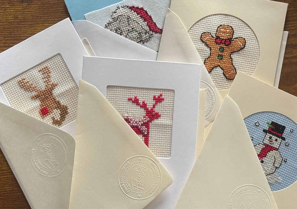 Make Your Own Embroidered Christmas Card Workshop
