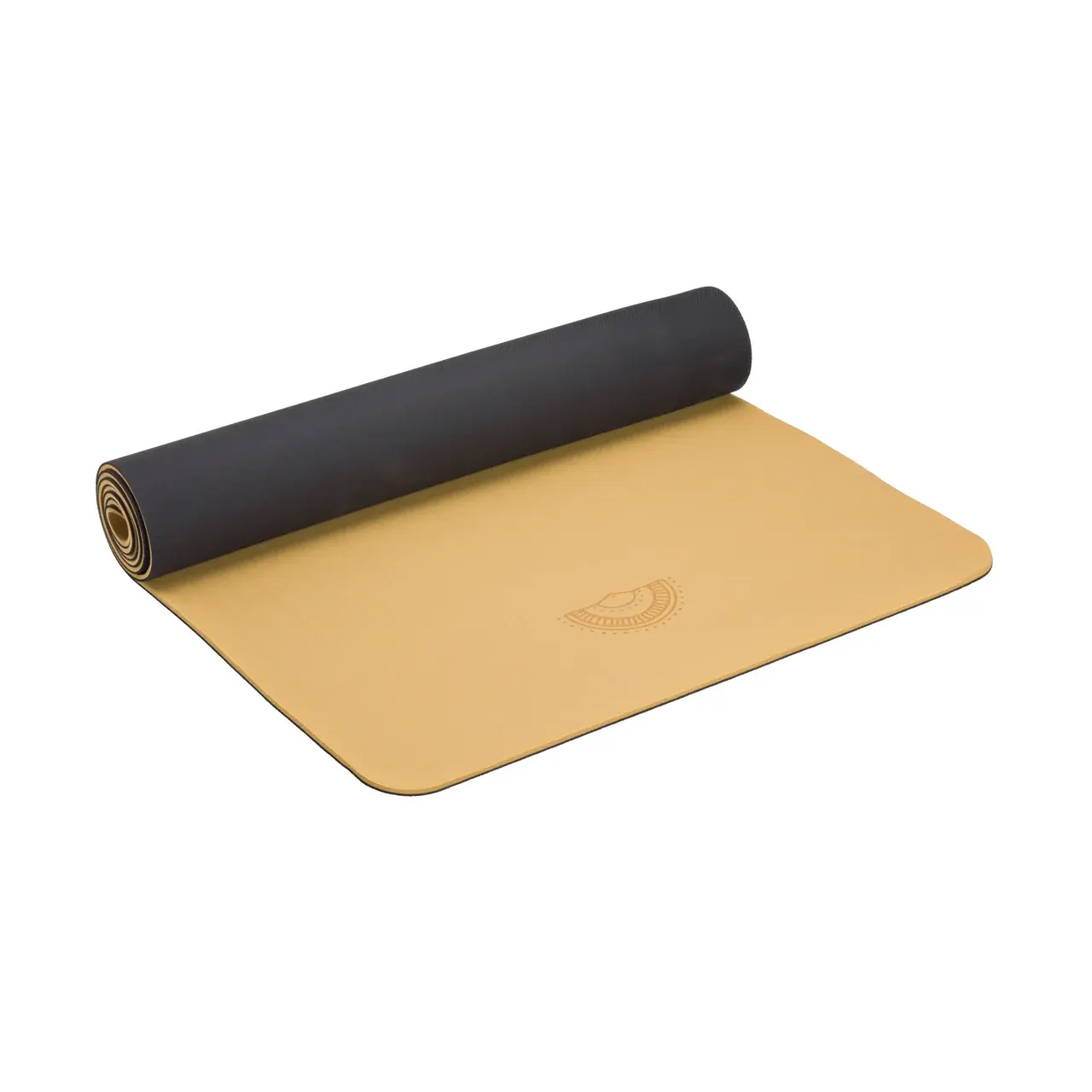 Yogamat premium eco TPE/rubber - Dark Yellow