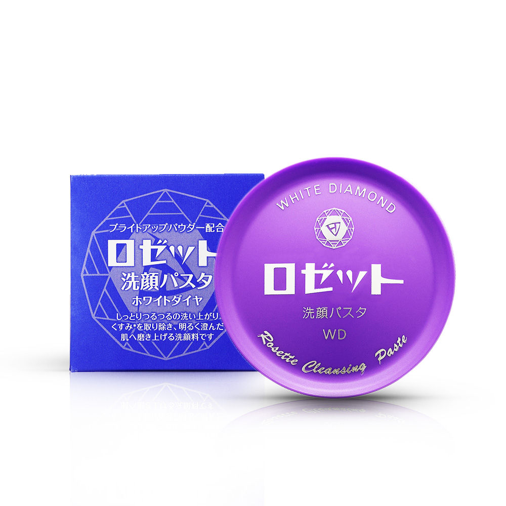 溫泉保濕亮白洗顏膏(霜)90g　　　　4901696536384