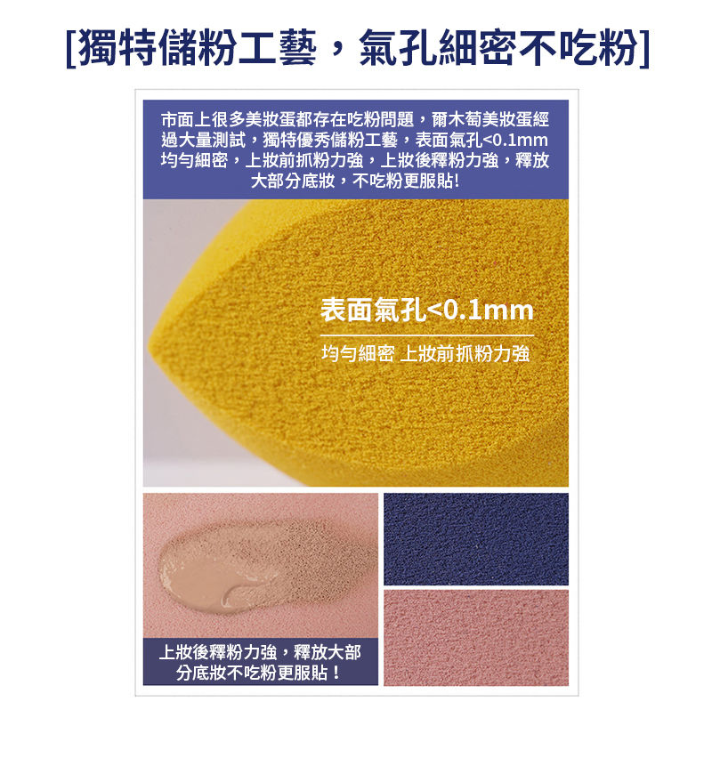 縮圖：心悅美妝蛋套組2入　　　　　　　　　　110307