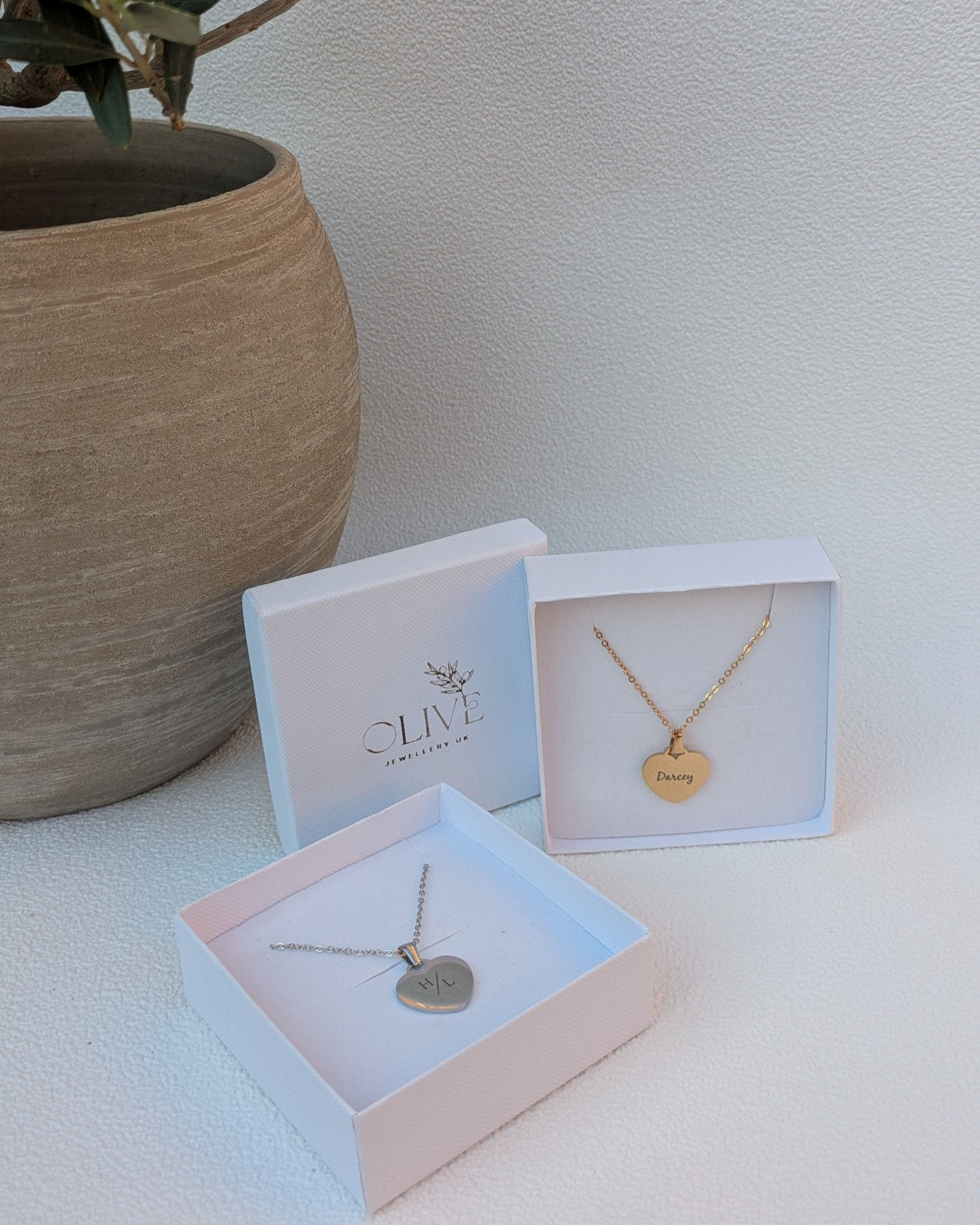 Personalise Heart Necklace