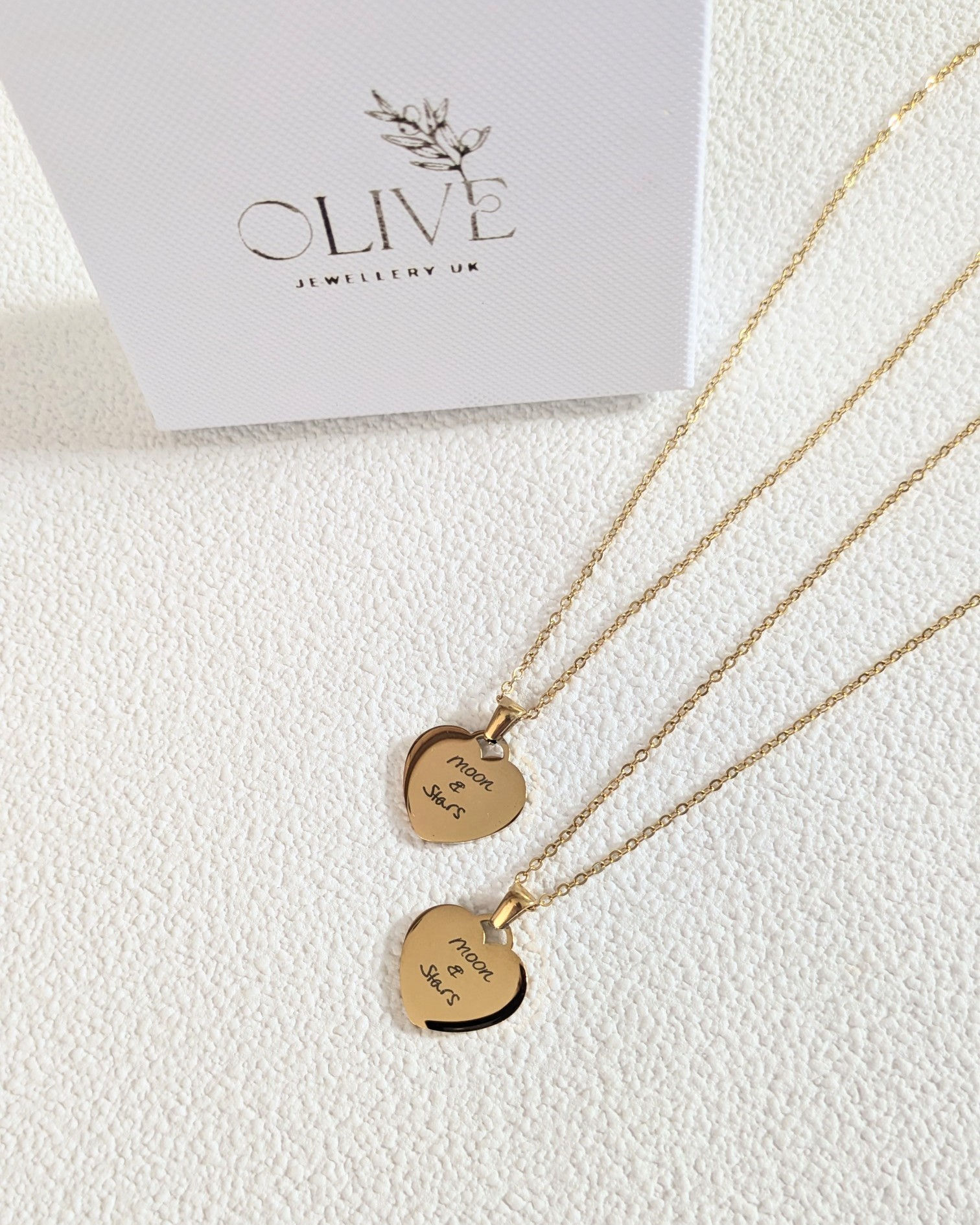 Handwritten Heart Necklace