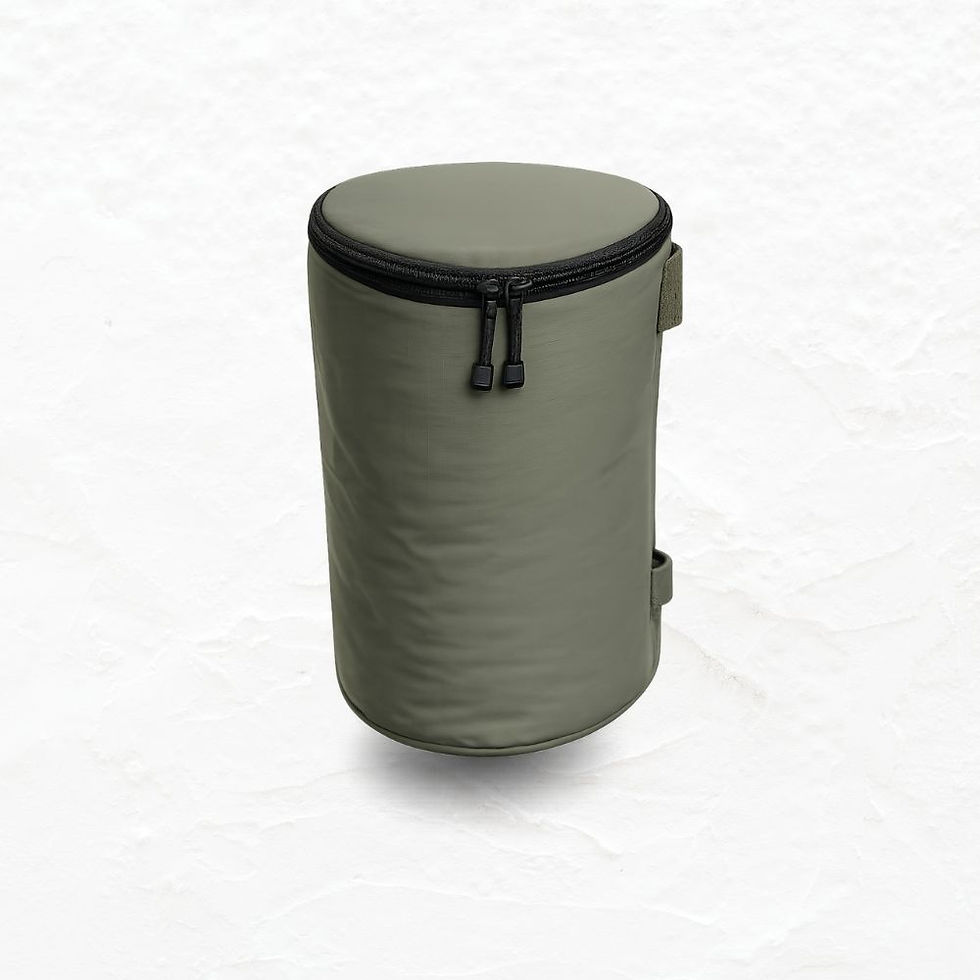 cattle rail dustbin for hunting