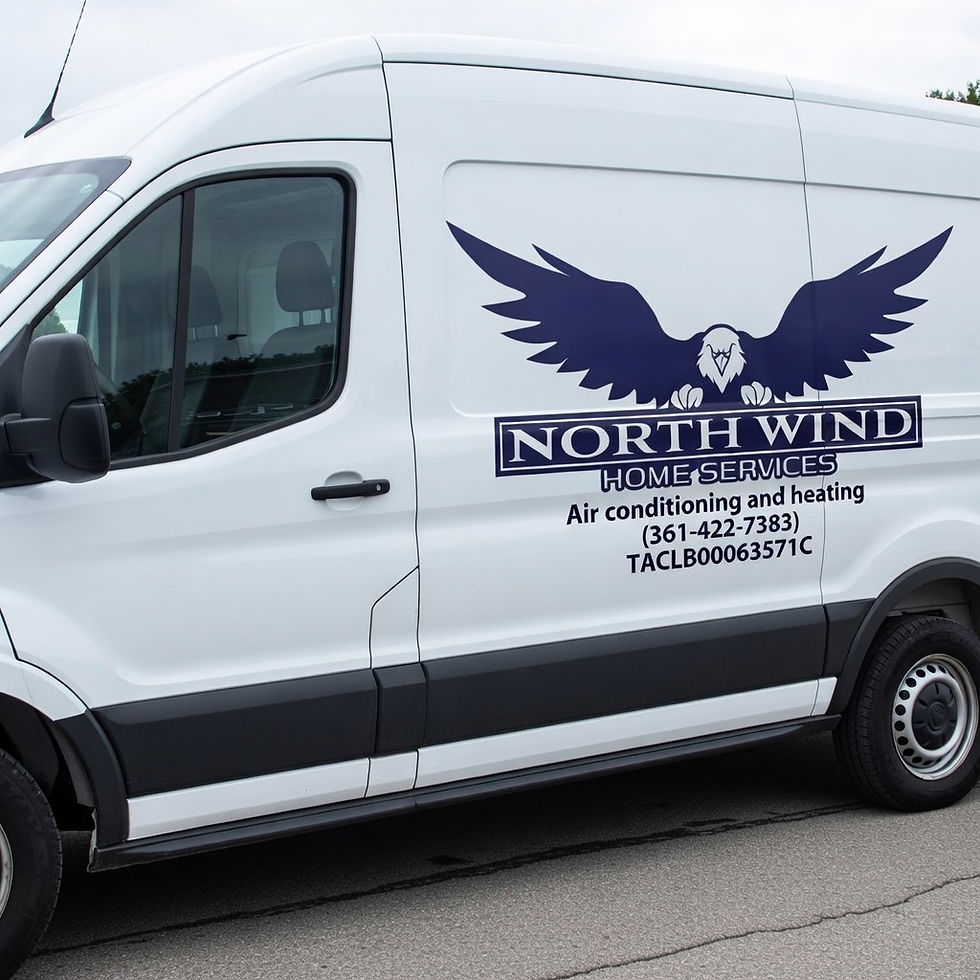 North Wind Home Services van for reliable air conditioning