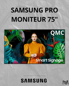 samsung moniteur 75 pouces