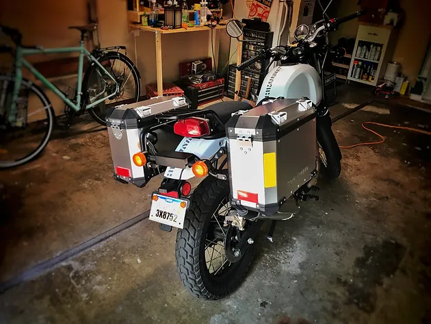 pannier box for royal enfield