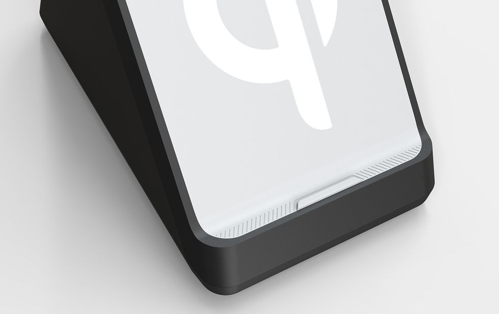 qi charger product design