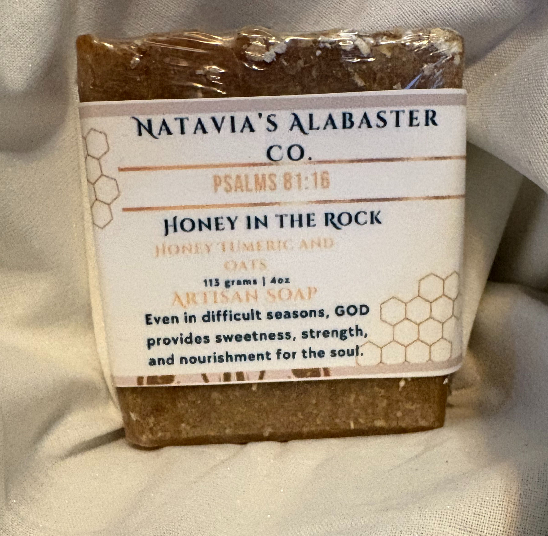 Honey in The Rock Artisan Soap