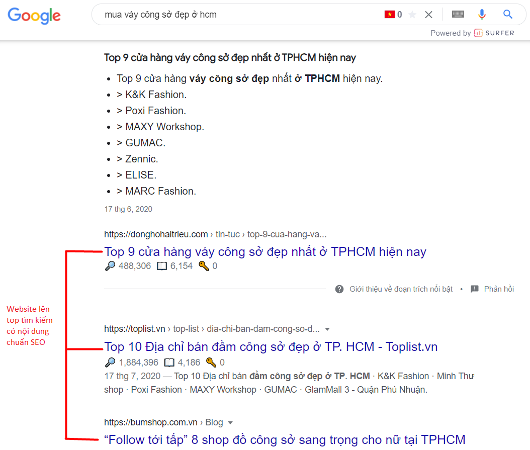 SEO Writing: Cách chọn từ khóa để viết bài lên TOP tìm kiếm Google