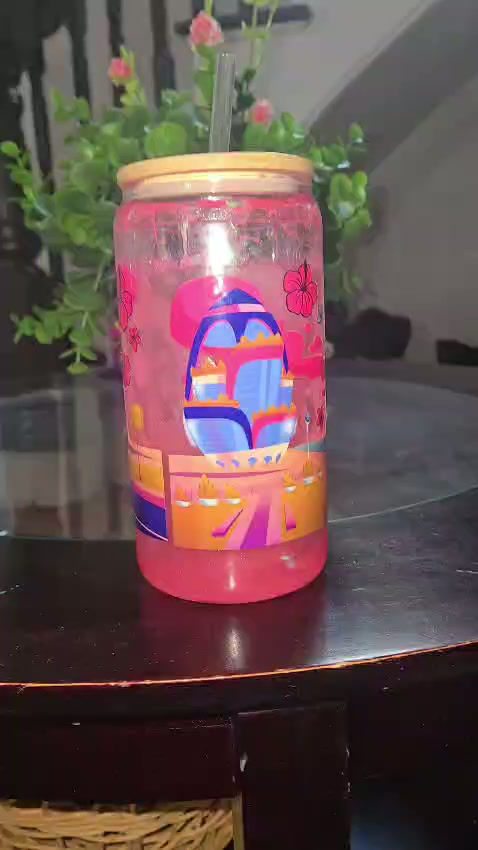 Pink and Blue