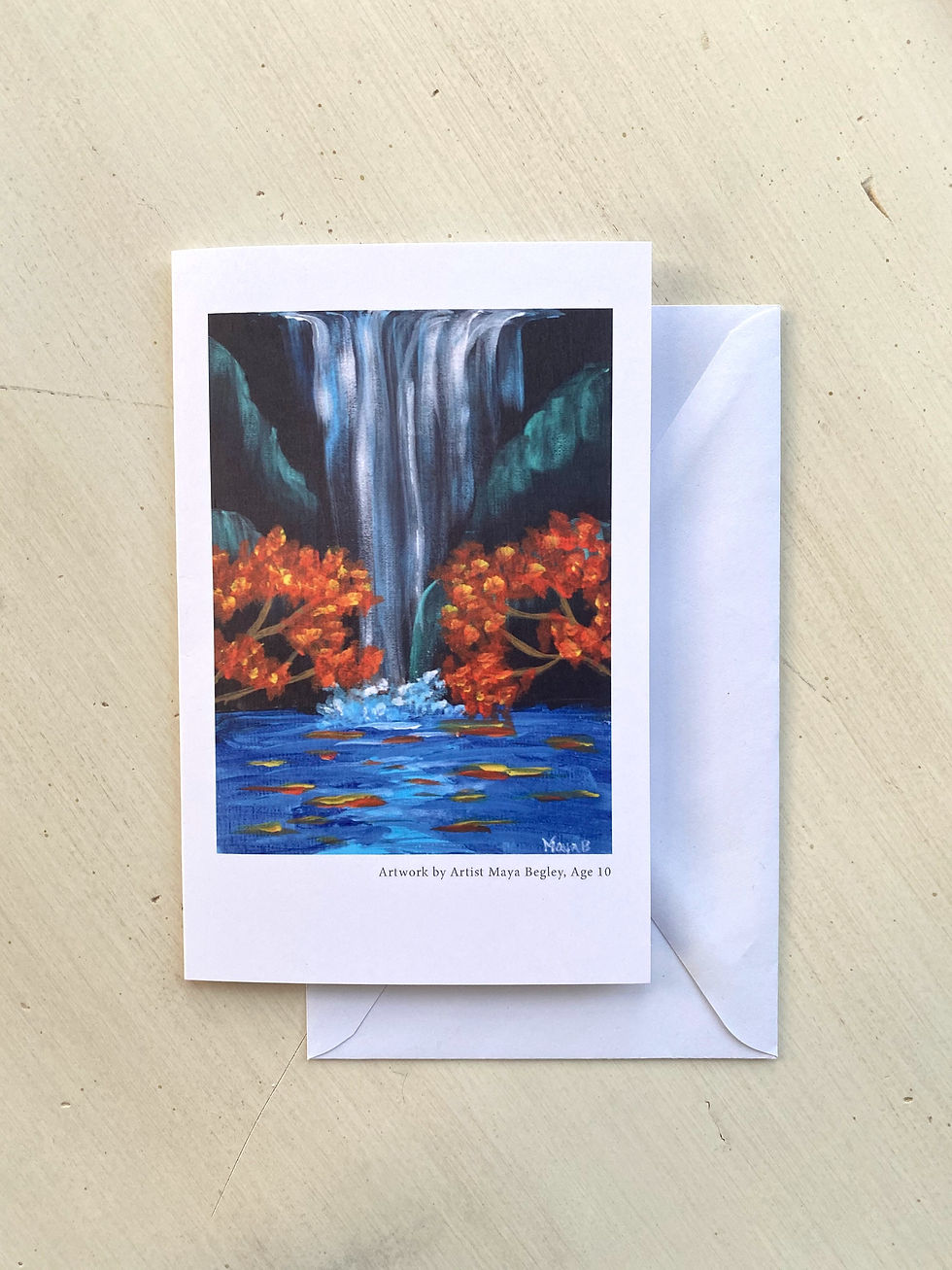 Waterfall Card | $3.00