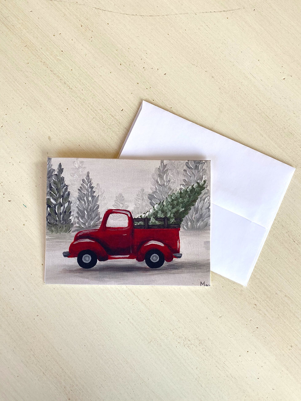 Red Truck Card | $3.00