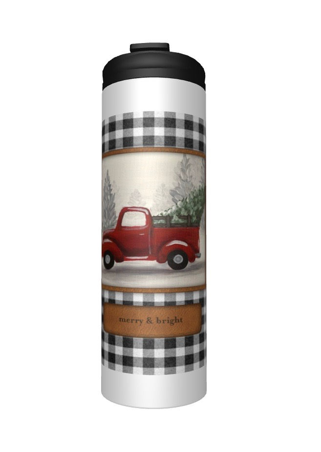 Red Truck Travel Mug | $30.00