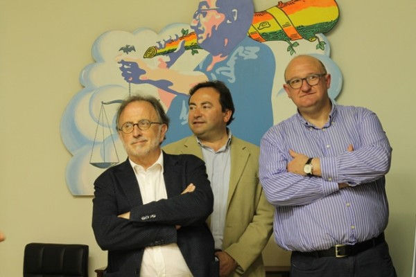 El president dels lletrats catalans visita l'Espai Joan Fuster
