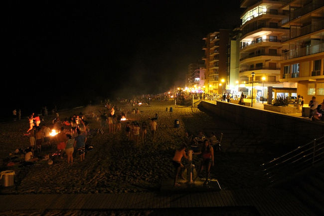 Una gran nit de Sant Joan a les platges de Sueca