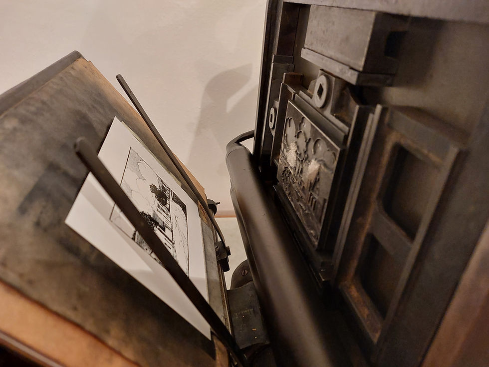 Miniaturbild: BUCHDRUCK Workshop LETTERN & KLISCHEES | POSTKARTEN Print | Terminvereinbarung