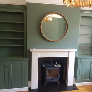 Modern Interior Design with Built-in Shelves and Wardrobes