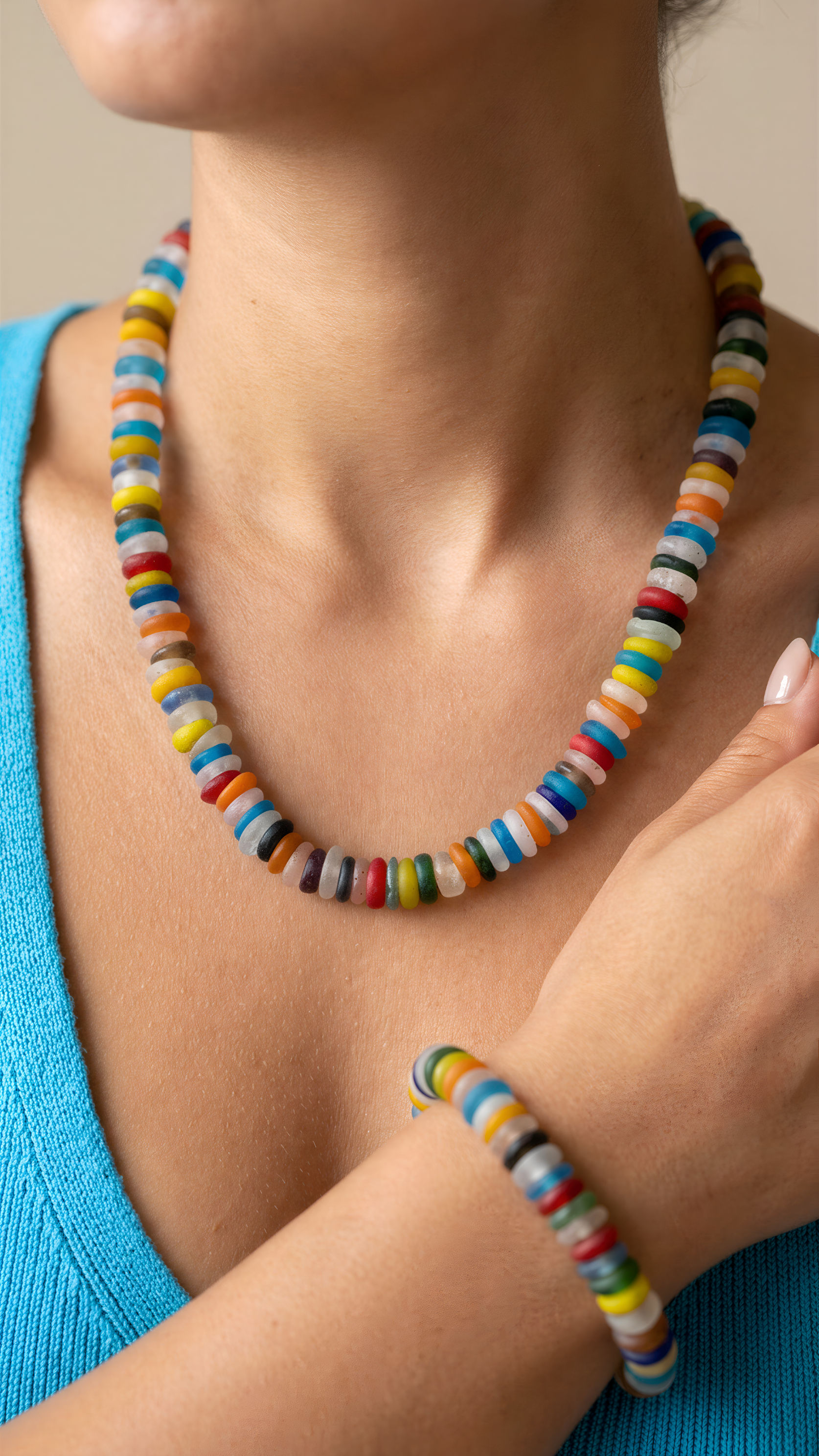 STRENGTH necklace & bracelet set