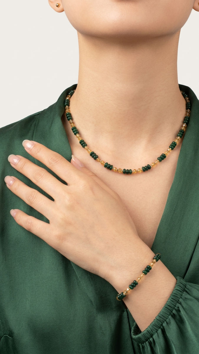 WISDOM necklace & bracelet set