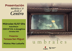 Presentación Rvista n. 17 desde el Centro