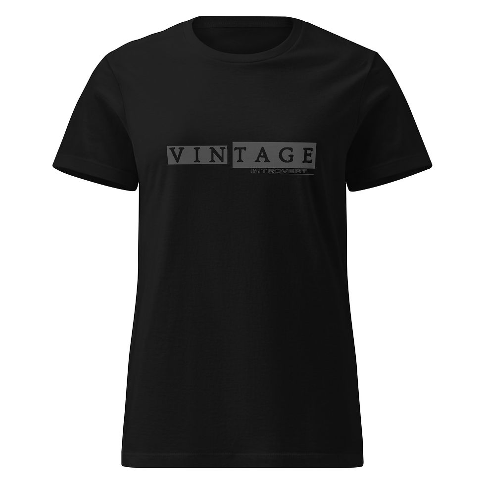 Thumbnail: Vintage Introvert | Women's Personality Tee
