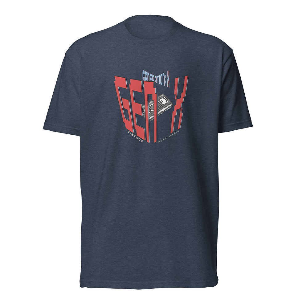 Thumbnail: Gen X Vintage Cassette Tape Shirt | Retro Analog Graphic Tee
