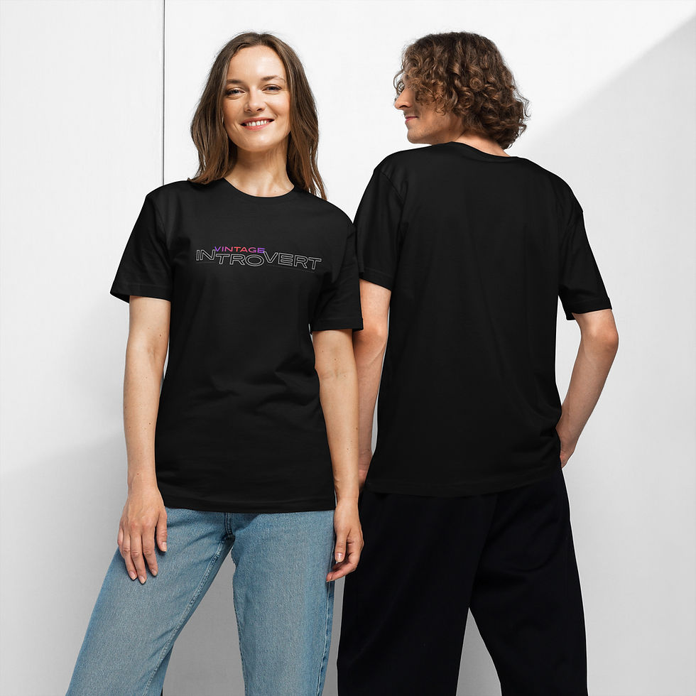 Thumbnail: Vintage Introvert | fine jersey tee