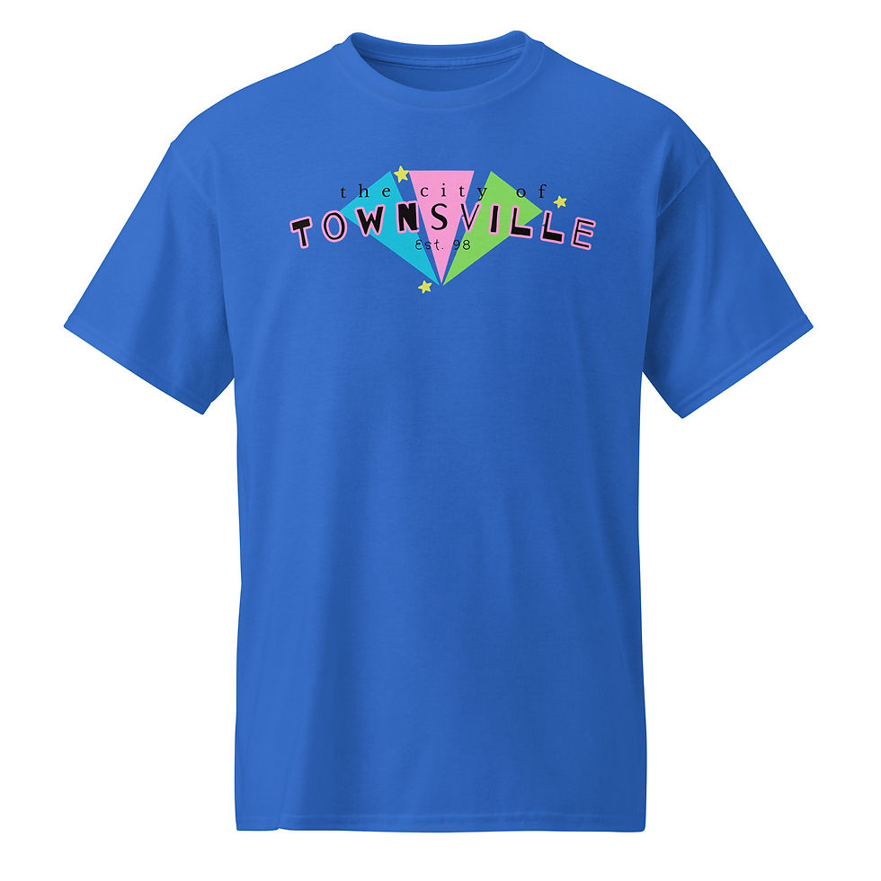 Thumbnail: The City of Townsville Tourism Tee | Powerpuff Girls-inspired Apparel