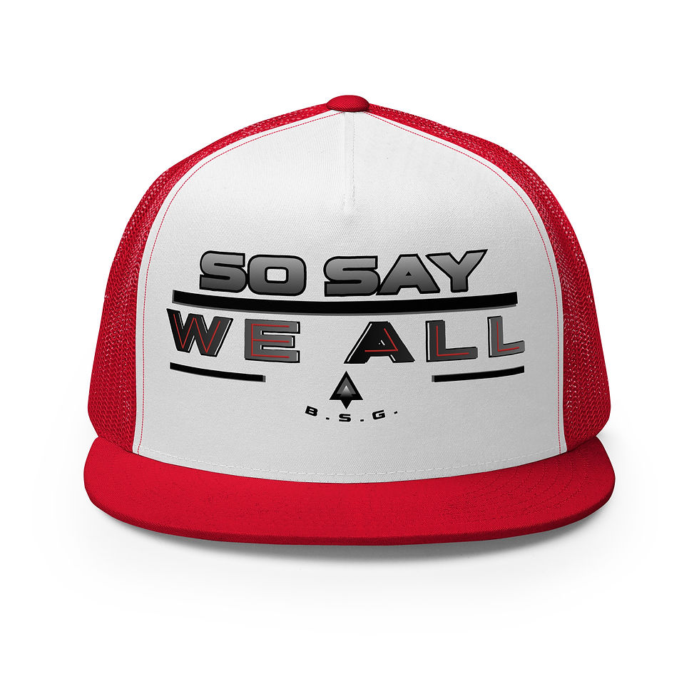 Thumbnail: So Say We All BSG-inspired Trucker Cap