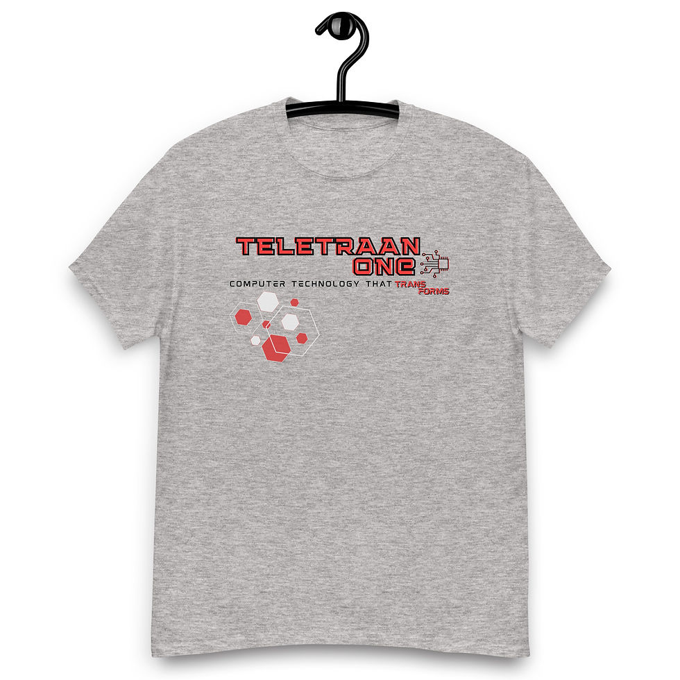 Thumbnail: Teletraan One Corporate Tee | Transformers-inspired Retro Apparel