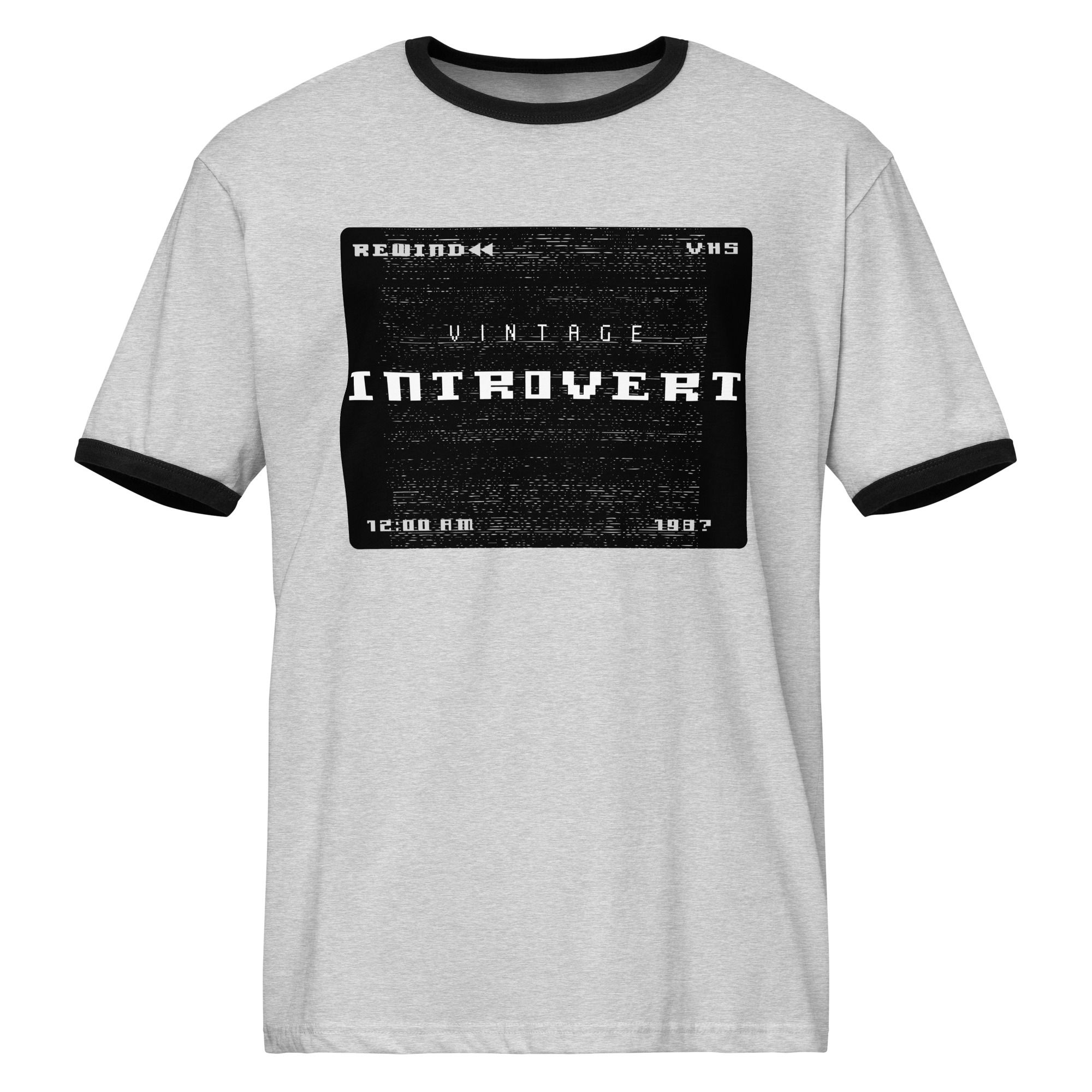 Vintage Introvert Retro VHS Shirt