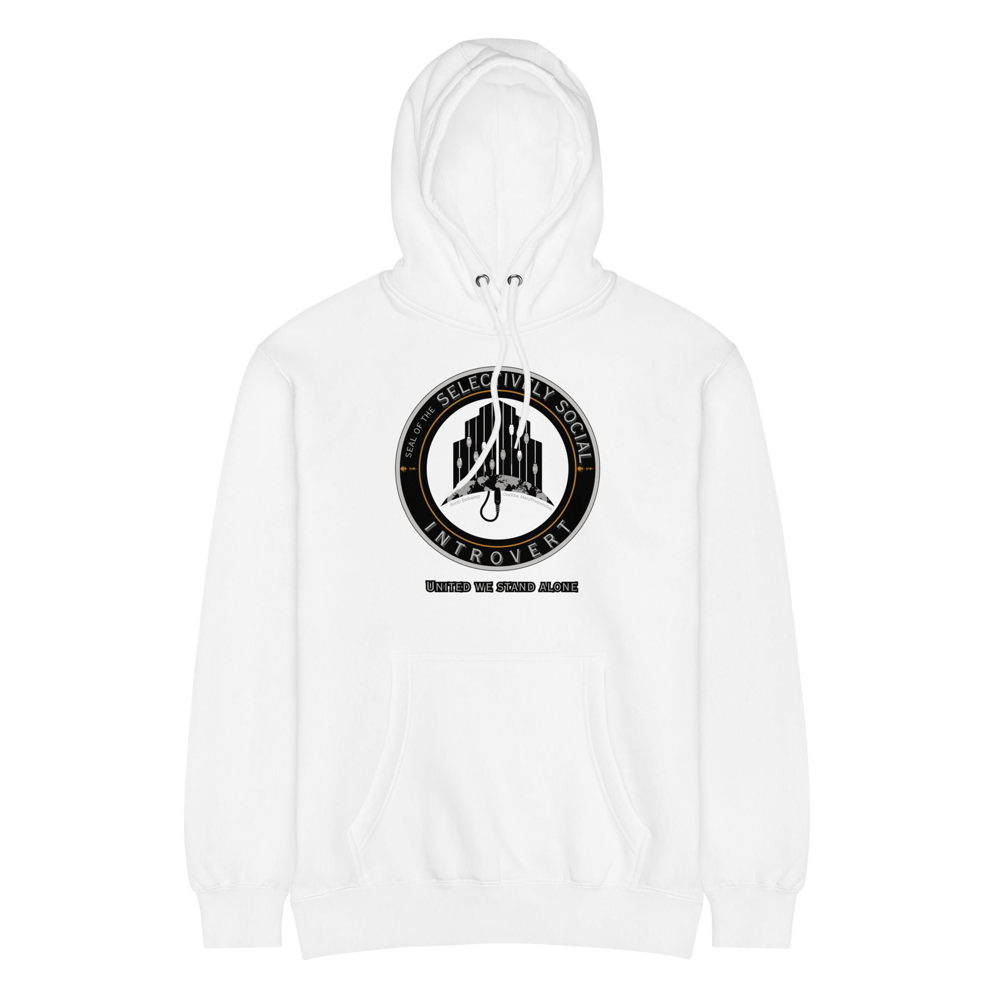 Introvert Extrovert Official Seal Hoodie: Introvert Edition