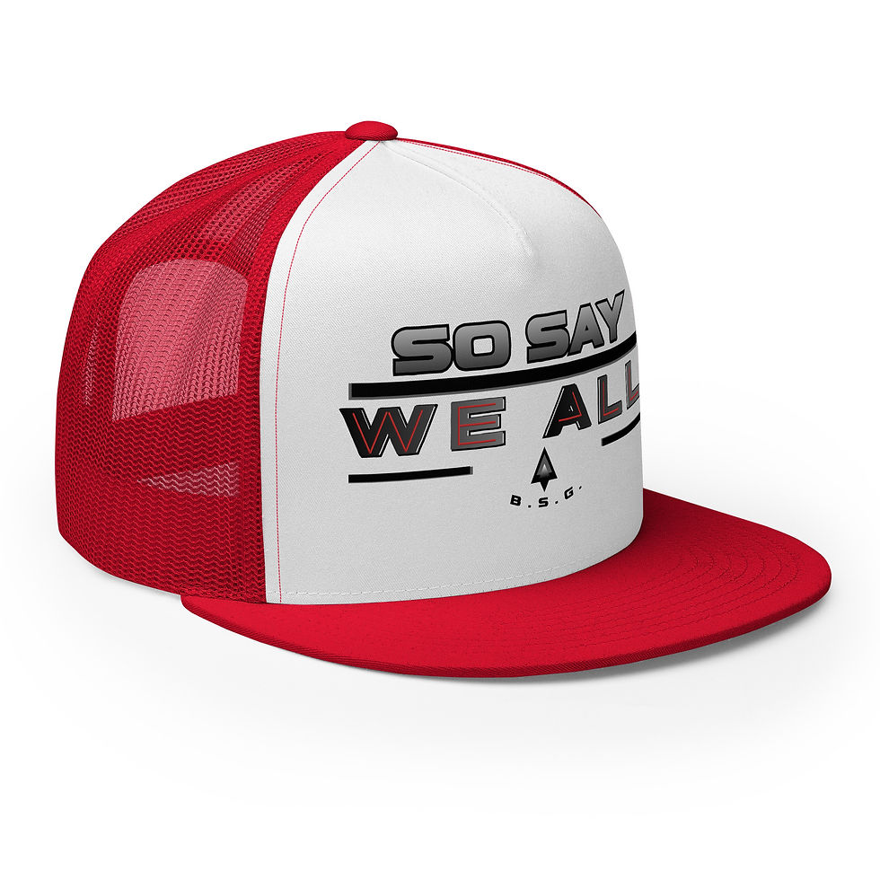 Thumbnail: So Say We All BSG-inspired Trucker Cap