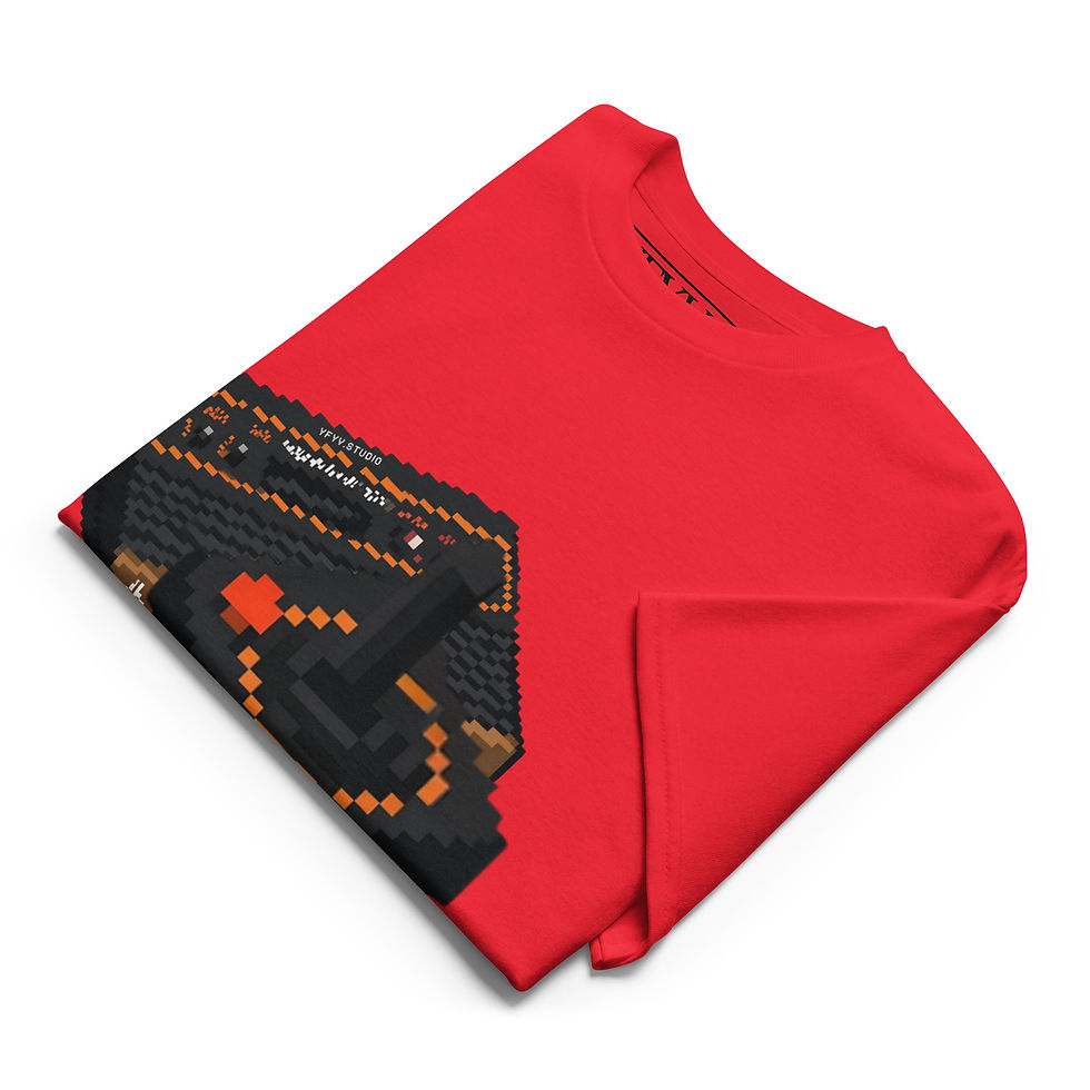 Thumbnail: Classic 8-Bit Joystick Graphic T-Shirt | Vintage 80s Gaming Graphic Tee