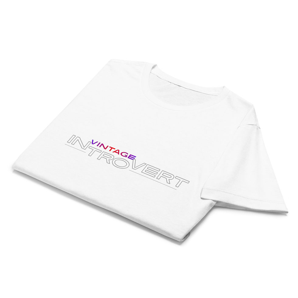 Thumbnail: Vintage Introvert Women's soft tee