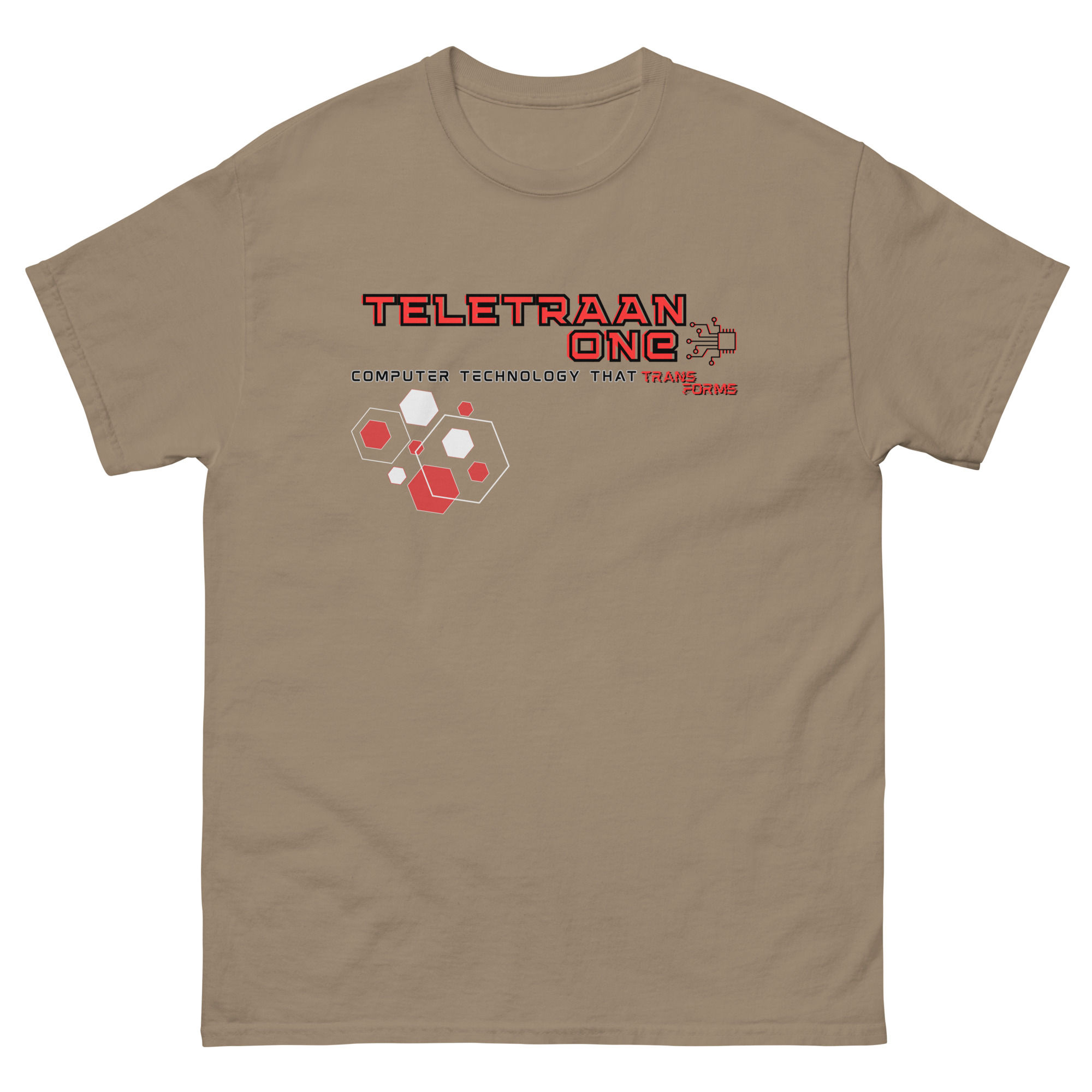 Teletraan One 'corporate' retro 80's cartoon-inspired T-shirt