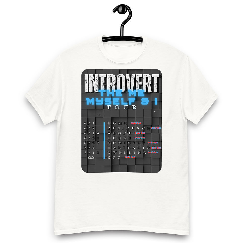 Thumbnail: Introvert World Tour Tee - All Dates Sold Out at Home