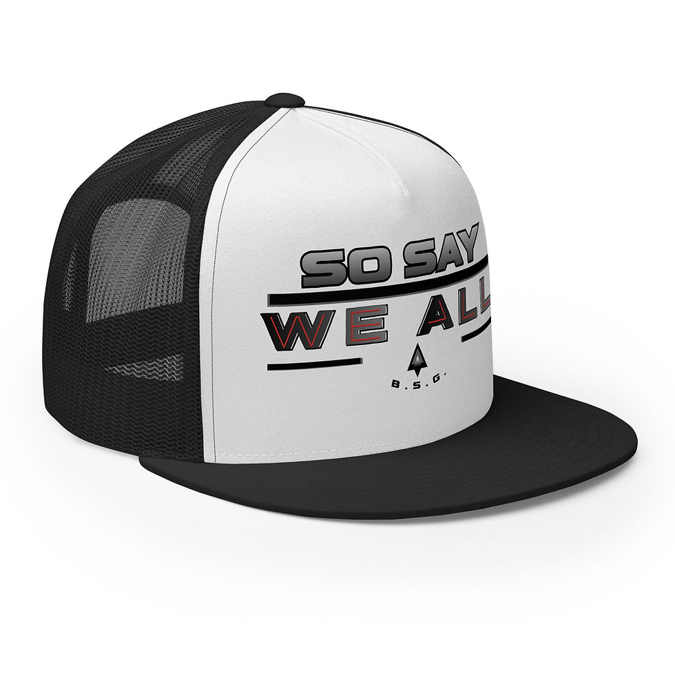 Thumbnail: So Say We All BSG-inspired Trucker Cap