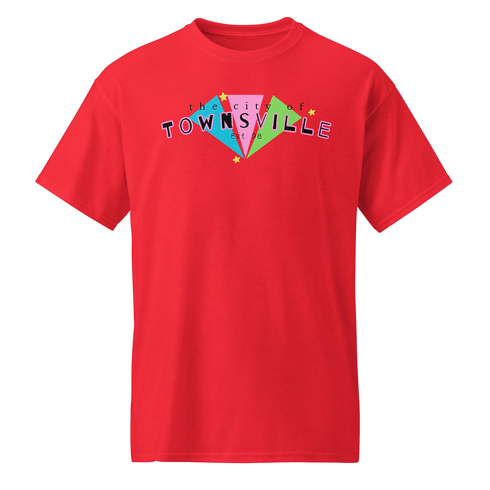 Thumbnail: The City of Townsville Tourism Tee | Powerpuff Girls-inspired Apparel