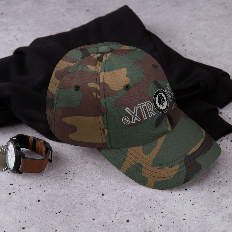 Thumbnail: Extrovert | Classic curved visor 'Dad' Hat