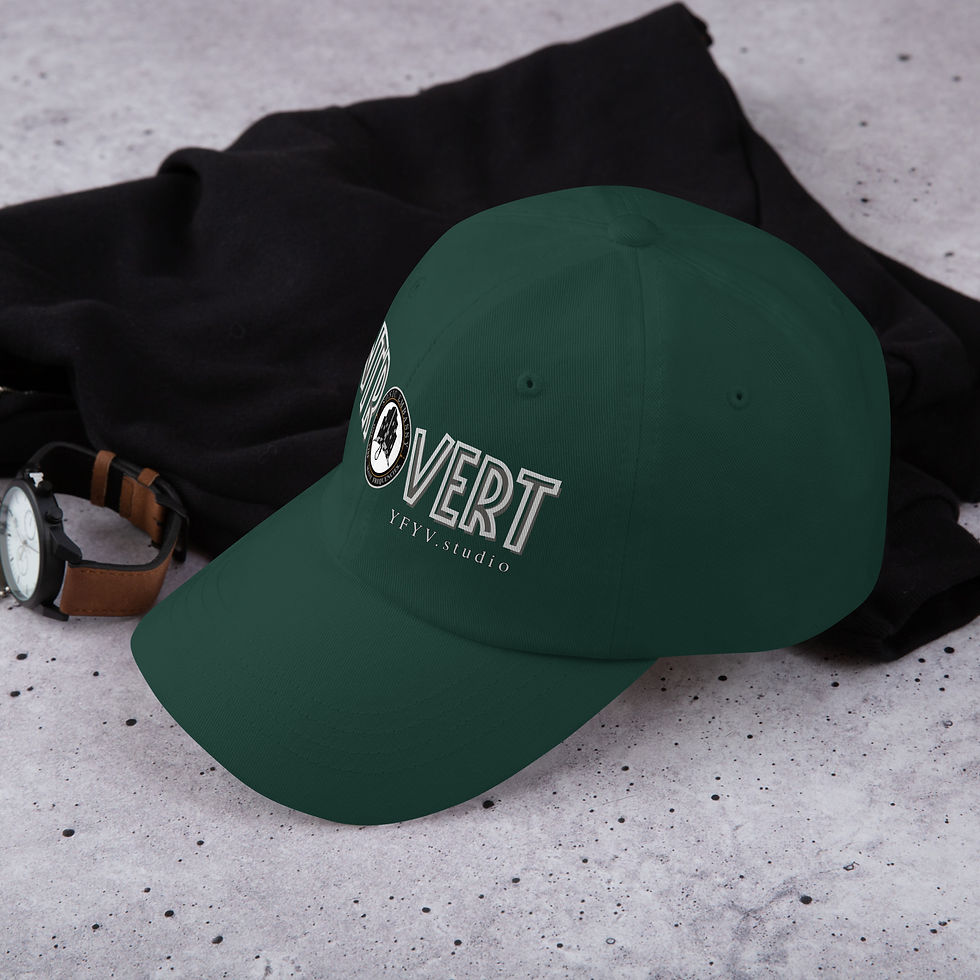 Thumbnail: Introvert | Classic curved visor 'Dad' Hat
