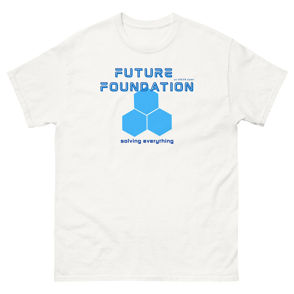 Thumbnail: Future Foundation 'corporate' retro F4 comic-inspired T-shirt
