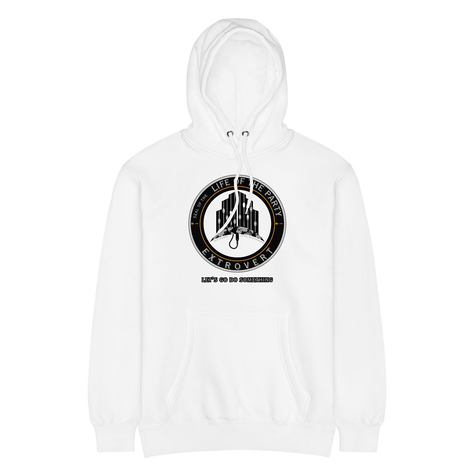 Thumbnail: Extrovert Official Seal Hoodie | Personality Type Apparel